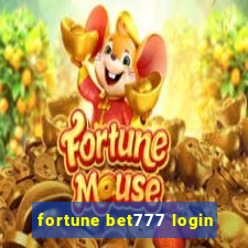 fortune bet777 login